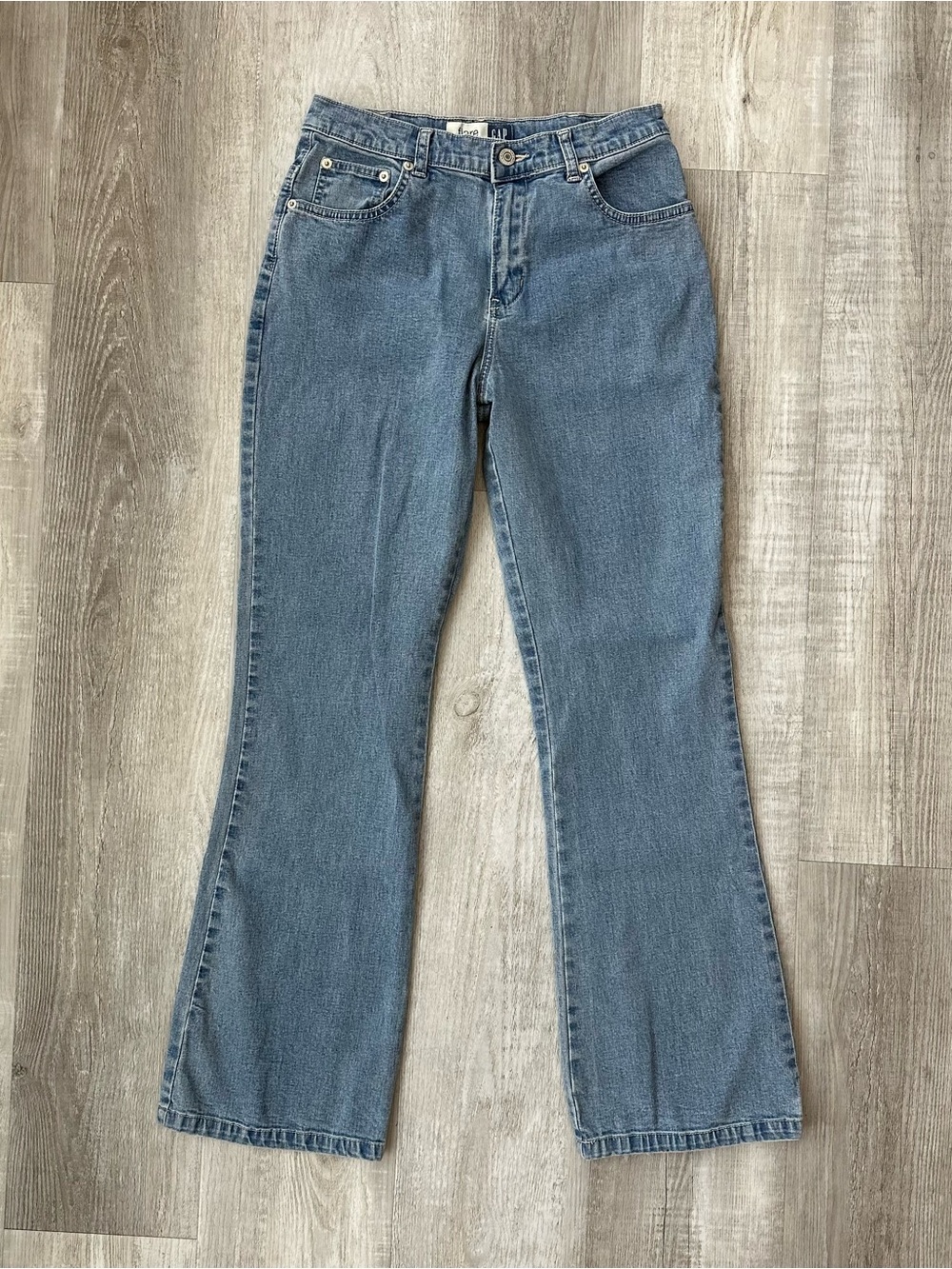 Vintage Gap Flare Stretch Jeans Size 16 Youth (Fits 27x28)